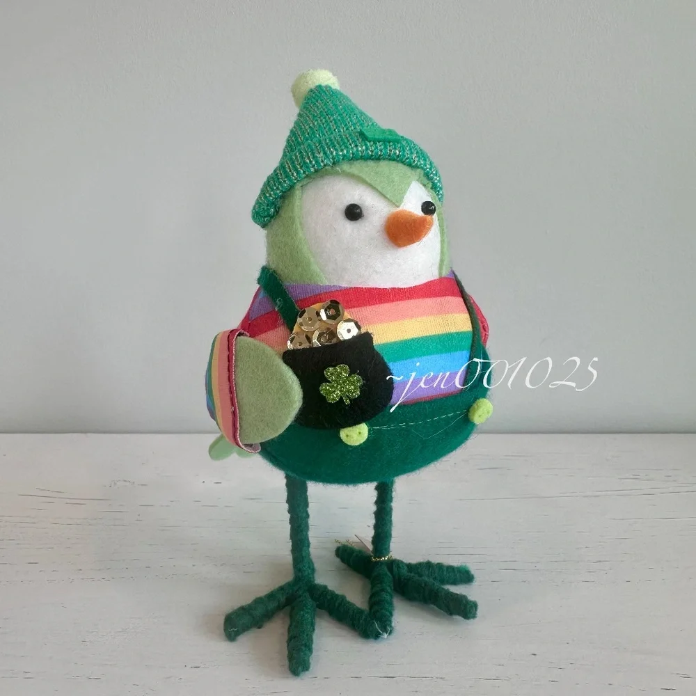 Target Featherly Friends St. Patrick’s Day Bird Set  - Goldie, Finnigan, Clover - Picture 9 of 14